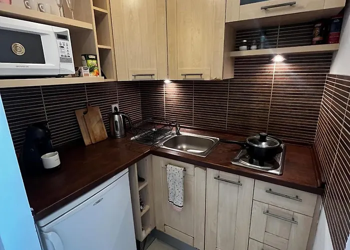 Cozy With Balcony & Parking Apartmán